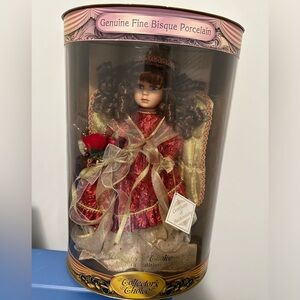 Collector’s Choice Genuine Fine Bisque Porcelain Doll
